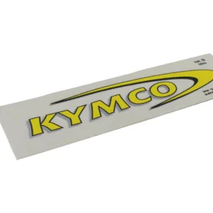 NAKLEJKA KYMCO ŻÓŁTA KAT-G 0943 200x50mm