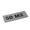 NAKLEJKA ROMET MOTORYNKA 50 M2 KAT-E 70x25mm