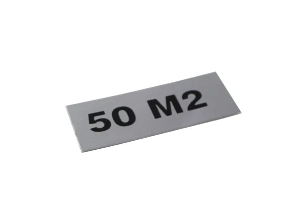 NAKLEJKA ROMET MOTORYNKA 50 M2 KAT-E 70x25mm